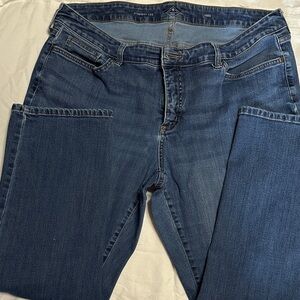 St. John's Bay Classic Straight Leg Blue Jeans